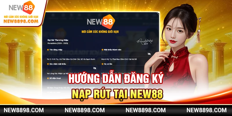 Hướng Dẫn Đăng Ký, Nạp Rút Tại New88