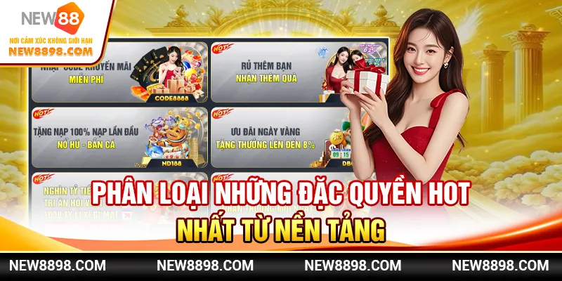 Phân loại những đặc quyền hot nhất từ nền tảng
