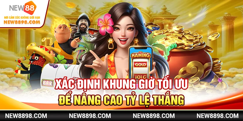 Xác định khung giờ tối ưu để nâng cao tỷ lệ thắng